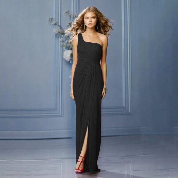 Wtoo Bridesmaid Dress Gown 434 Black Size 0 - Picture 1 of 8